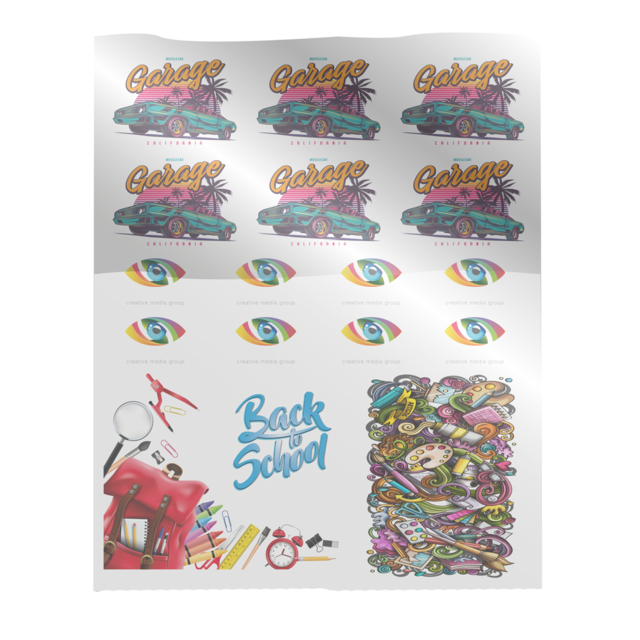 Half Metre DTF Gang Transfers