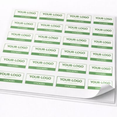 100 x 50 mm Rectangle Sticker Thumbnail
